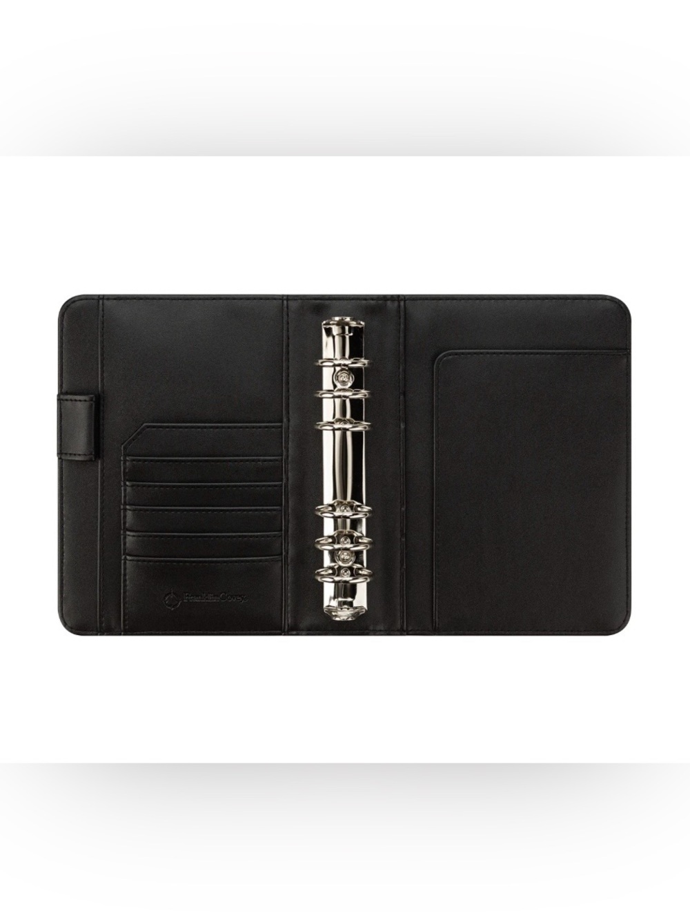 Franklin Covey Black Six-Ring Open Binder